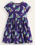 Pigeon Full Printed Dress