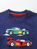 Race Car Printed T-Shirt