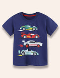 Race Car Printed T-Shirt