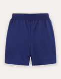Parrot Embroidered Cotton Shorts