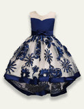 3D Embroidered Tail Party Dress - Mini Taylor