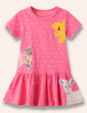 Farm Animal Appliqué Dress