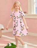 Cartoon Panda Printed Dress