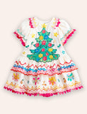 Christmas Tree Appliqué Dress