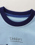 Shark Printed Sweatshirt - Mini Taylor