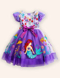 Mermaid Applique Tulle Dress