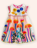 Jellyfish Applique Tulle Dress