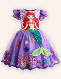 Mermaid Applique Tulle Dress