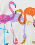 Flamingo Printed T-Shirt - Mini berni