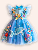 Gúna Páirtí Tulle Applique deilf