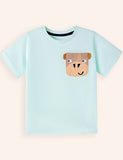 T-shirt en coton mignon de vache de vache