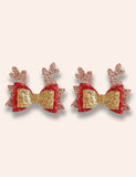 2PCS Christmas Series Sequined Hairclips