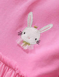 Rabbit Appliqué Tulle Dress - Mini berni