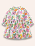Floral Long Sleeve Dress - Mini berni