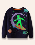 Glowing Astronaut Sweatshirt