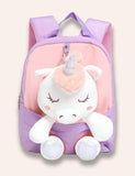 Cartoon Fluffy Unicorn Backpack - Mini Taylor