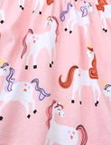 Unicorn Printed Long Sleeve Dress - Mini Taylor