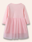 Ballet Girl Long Sleeve Tulle Dress