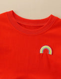 Regenbogen kariertes Kleid