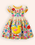 Floral Chick Embroidered Dress