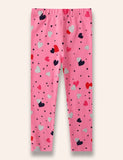 Heart Printed Leggings