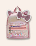 Cute Shining Sequined Cat Ear Backpack