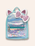 Backpack Cluas Cat Sequined gleoite