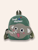 Small Elephant Canvas Backpack