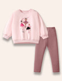 Conjunto sudadera niña ballet