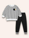 Cute Bee Sweatshirt Set