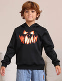 Halloween Blazing Smile Family Matching Hooded Sweatshirt