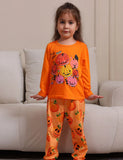 Halloween Cartoon Pumpkin Family Matching Pajamas