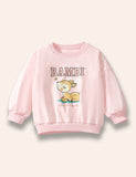 Sweatshirt-Set mit Bambi-Hirsch-Aufdruck