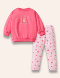 Believe Yourself besticktes Sweatshirt-Set