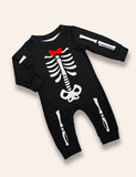 Halloween Skeleton Printed Family Matching Pajamas