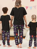 Halloween Multi Spider Printed Family Matching Pajamas