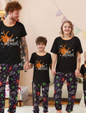 Halloween Multi Spider Printed Family Matching Pajamas