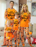 Halloween Magician Pumpkin Printed Family Matching Pajamas