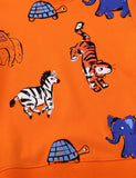 Cartoon Animal Printed dressipluus