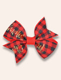 Festival Plaid Bowtie Dress