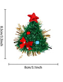 2 x Weihnachtsbaum-Haarnadeln