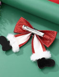 2PCS Christmas Bow Hairpins