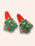 2PCS Christmas Series Hairpins