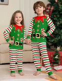 Christmas Elf Family Matching Pajamas