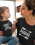 Valentine's Day MAMA&ME Letter Printed Family Matching T-Shirt