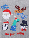 Sweat-shirt à appliqué Christmas Friend