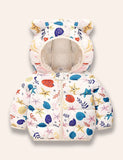 Cartoon Printed Series Cotton Coat