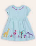 Safari Animals Appliqé Applicazione davanti abbigliamento