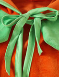 Halloween Pumpkin Hooded Cape