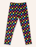 Leggings con stampa natalizia